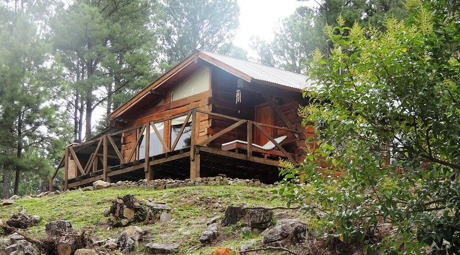 Vistas panorámicas desde nuestras cabañas premium